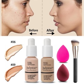 Geyomi Kit De Maquillaje Completo Para Mujer, Incluye 12 Colores De Sombras De Ojos, Base Y Prebase, Labiales, Delineador De Ojos, Máscara De Pestañas, Barra De Contorno, Jabón Para Cejas, Brocha Y Es