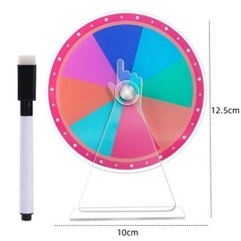 Roulette Wheel Game, 4.9 x 3.9 inches (12.5 x 10 cm), Roulette Wheel, Rotation, Draw Set, 8 Dividers, Lottery, Party Goods, Party Games, Home Use