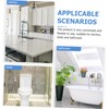 SHOWERORO Bathtub Stoppers Sink Water Splashing Guard for Bathroom Easy