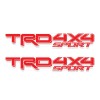 TRD 4x4 SPORT Decals for Tacoma Bed, 4x4 Racing Development