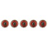 Marcraft Grey Plastic Tyre Wheel Alloy Valve Caps Dust Caps