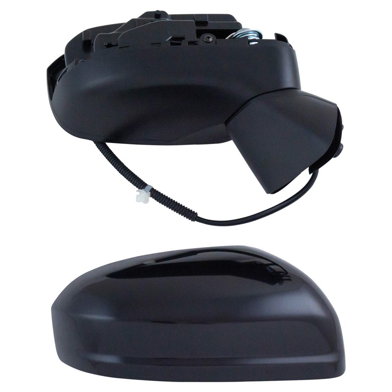 TRQ Right Mirror without Heat without Side View Camera Passenger