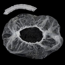 Disposable Vinyl Hair Cap (100 Pieces) Vinyl Hair Cap