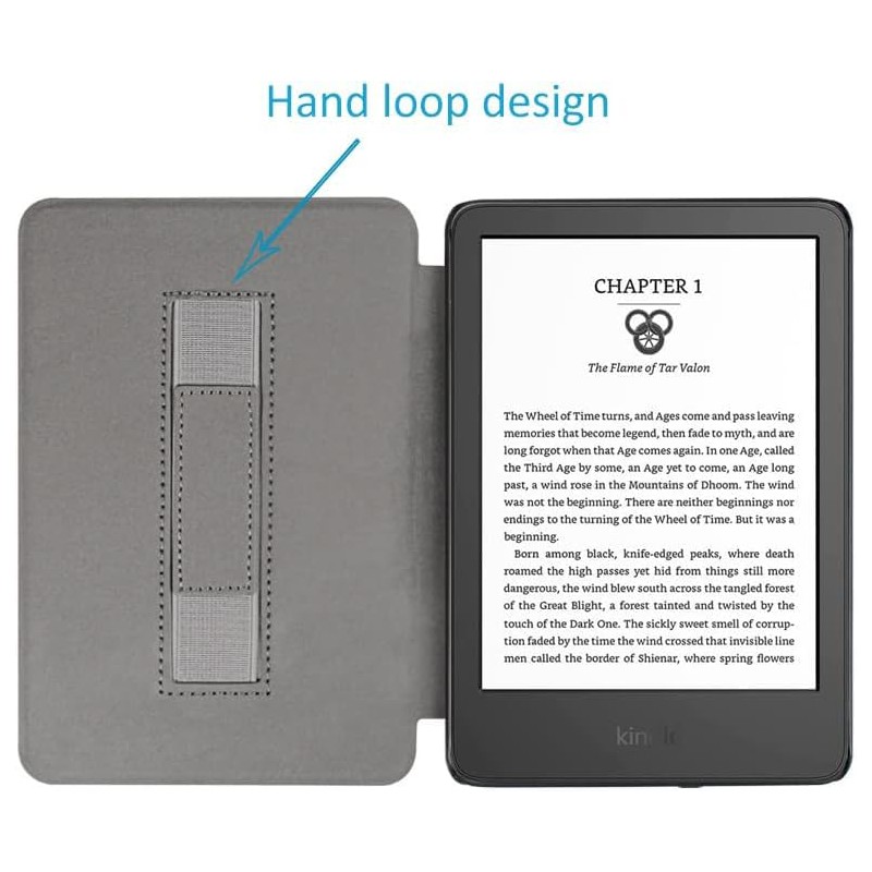 Reelau Case Compatible with 2022/2024 Kindle 11th Generation 6 inch