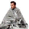 niceluke Emergency Sheet, Aluminum Sheet, Disaster Prevention, Survival Sheet, Compact,