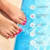 UÑAS POSTIZAS PARA PIES IMPRESS FEEL THE BEAT - KISS