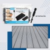 Pack of 100 WPC Plank Clips, 6 mm Plastic Mounting