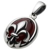Cenote p0341 Lily Stone Pendant [Silver 925 Silver Accessories], Sterling