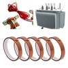 5Pcs High Temperature Tape Heat Resistance Insulating Heat Transfer Tape