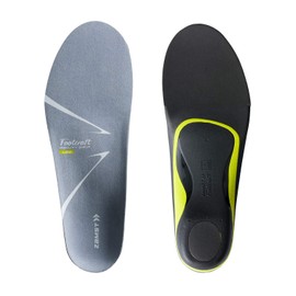 Zamst Footcraft Series Insole, Endorsed by Badminton Player Matsutomo, Shock Absorption, For Left and Right Foot, For All Sports, Daily Use, S to 3L Size, multicoloured