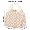 Lunch Box for Women Men, Corduroy Insulated Lunch Bag Reusable