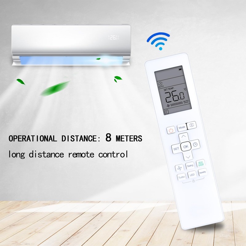 Replacement Remote Control fit for Senville LETO Series Air Conditioner