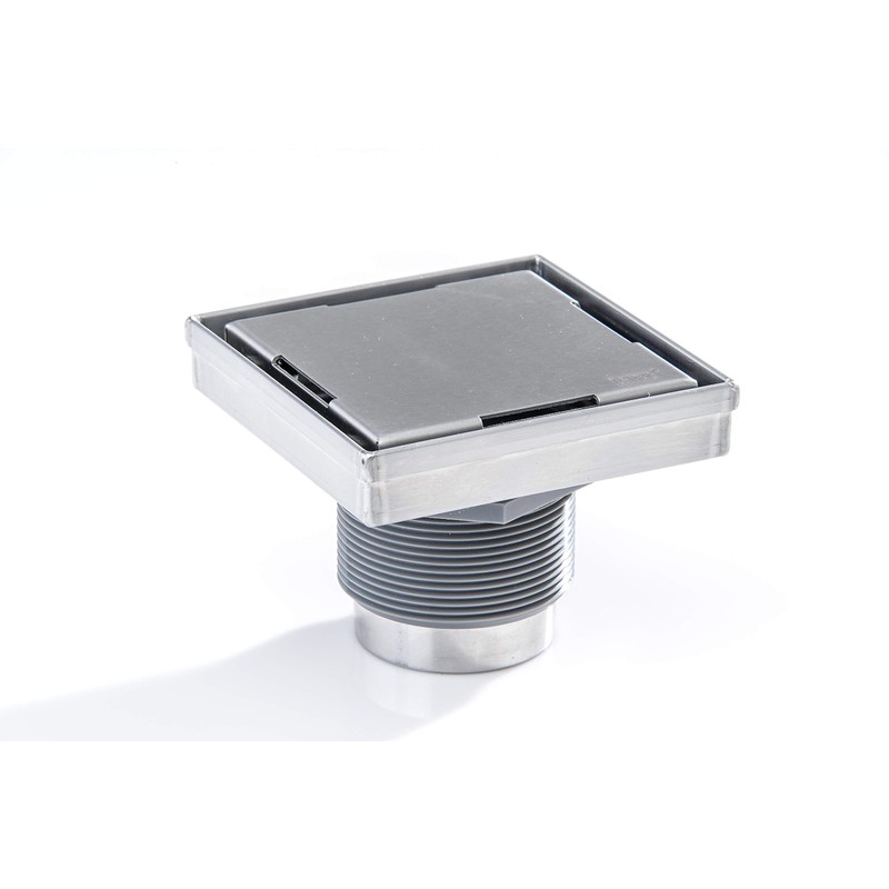 Designline 4 in. x 4 in. Square Drain Tile-in Grate