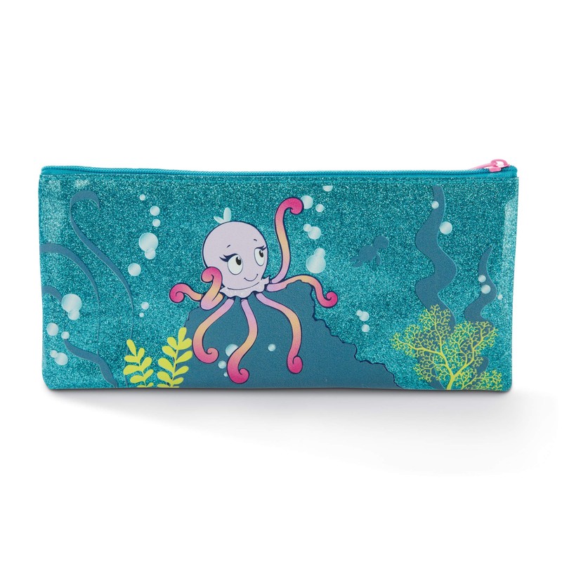 NICI Summer 45362 Pencil Case Flat with Glitter Effect 21