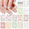 Nagelsticker Kleines Mädchen, 20 Blatt Selbstklebend Nagelaufkleber Nail Art Sticker