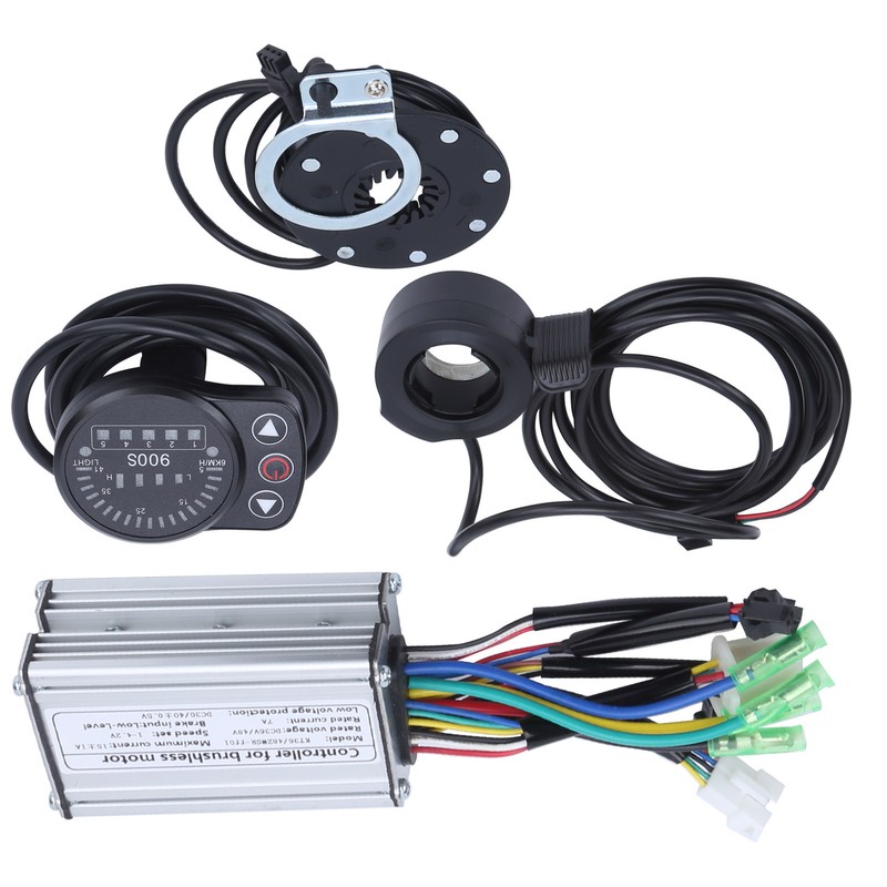 36V/48V 250W Electric Motor Brushless 7A Controller with KT‑900S LED
