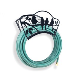 Garden Hose Holder Water Hose Holder Garden Hose Reel Heavy Duty Metal Hose Stand Sturdy Freestanding Hose Storage Garden Hose Hanger Hose Organizer Holds 150ft Hose for Outside Yard Lawn