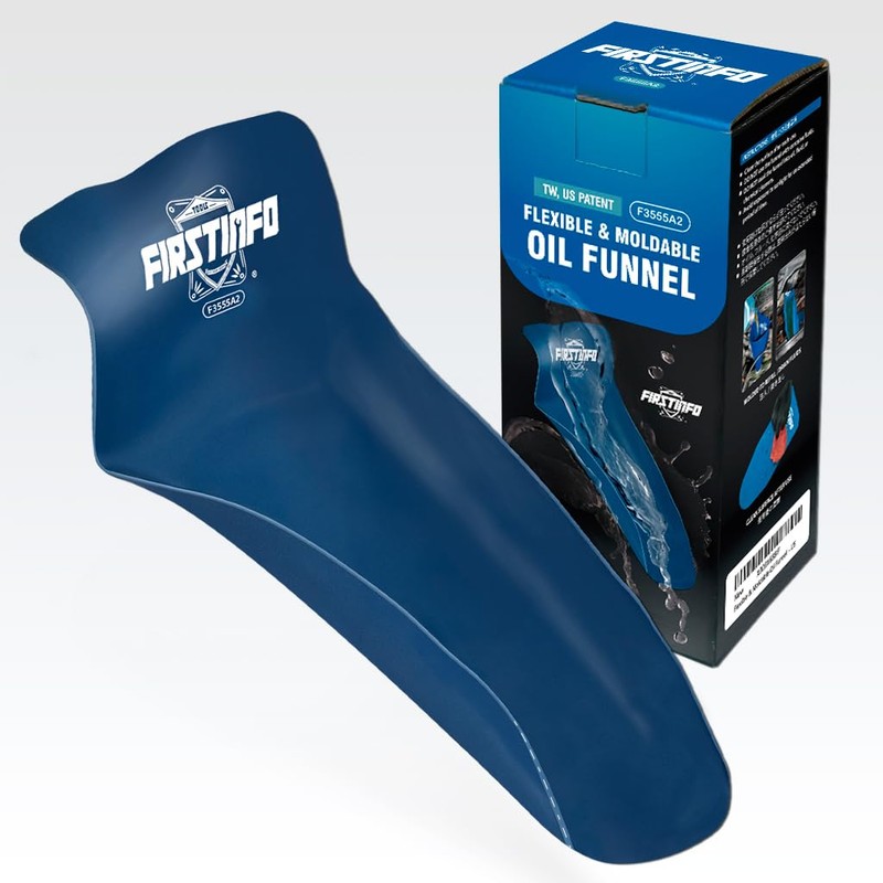 FIRSTINFO Flexible Funnel (14.76 inches Long), Flexible Draining Tool Oil