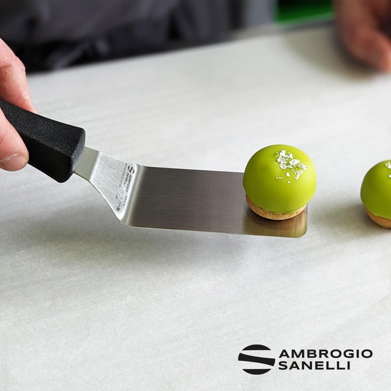 Ambrogio Sanelli, Linea Supra, Spatola Rettangolare Piegata per Pasticceria con
