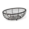 Gourmet Basics by Mikasa 5153171 Rope Metal Oval Bread Basket,