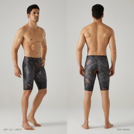 Pro Series Swim Jammers para hombre | Traje de baño deportivo para hombre | Jammer para natación | Jammer para hombre talla 28-38, Luz del bosque, 34