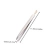 TOVINANNA Professional Eyebrow Tweezers 3pcs Set Stainless Steel for Trimming