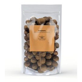 Unpretentious Whole Nutmeg, 1 lb, Gluten Free, Resealable Bag, Ideal for Holiday Dishes & Baked Goods