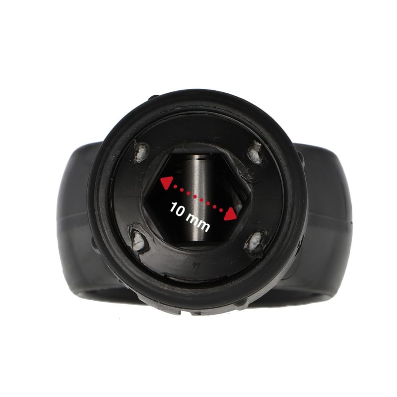 WAREMA Eyelet for awning gear | black | with connection