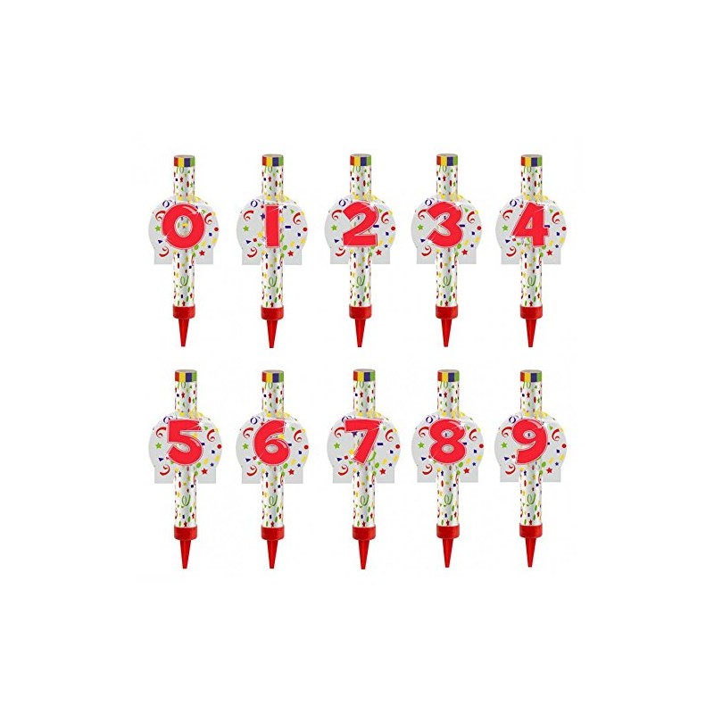 Ice Fountain Birthday Number 0