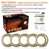 STAR-SPANGLED 5 Pack 2.8” Push Tap Lights, Stick on Touch