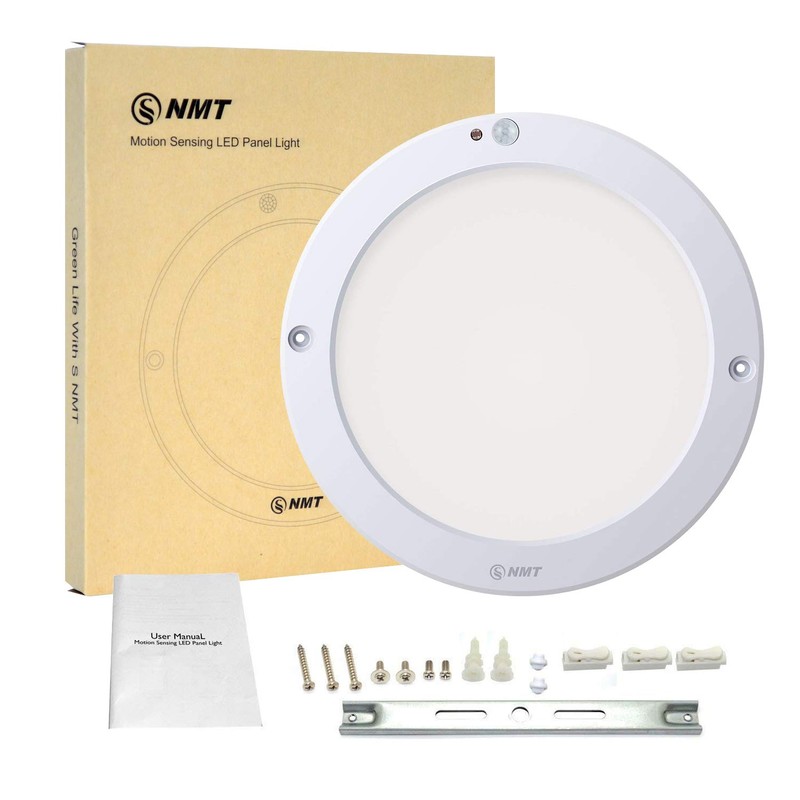 S NMT Motion Sensor Led Ceiling Light 1200 Lumen,100 Watt