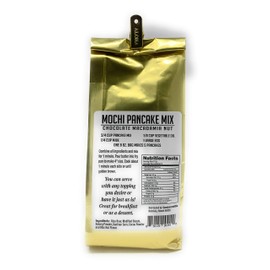 Mochi Pancake Mix Chocolate Macadamia Nut Flavor 8 oz