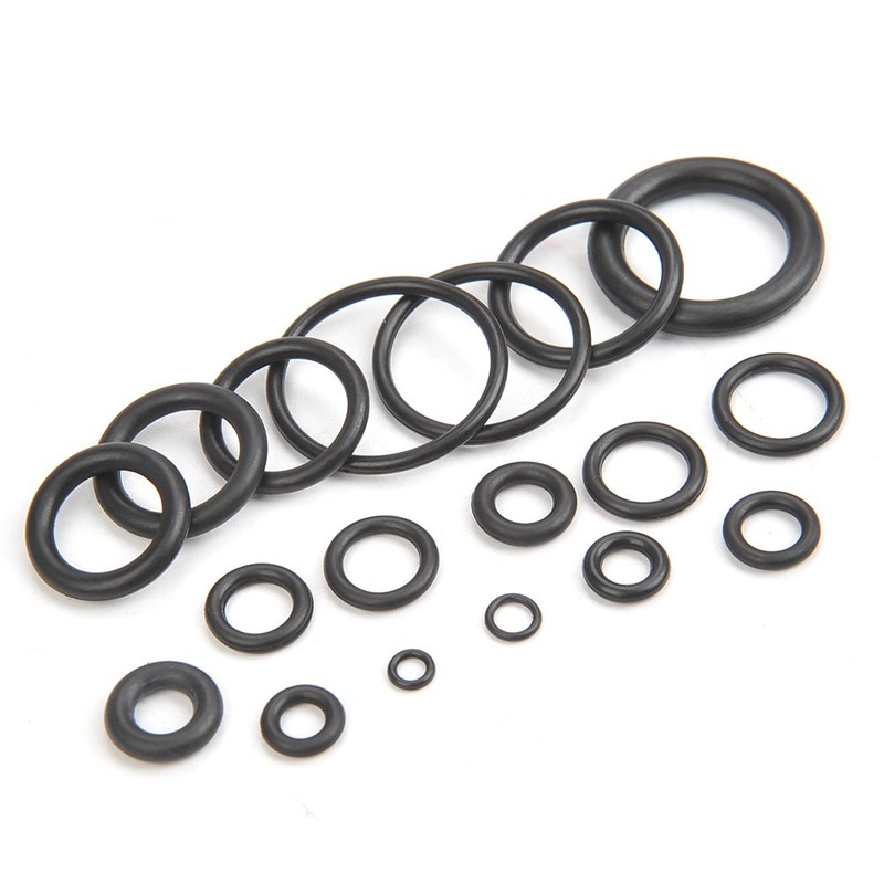 TIMESETL 225 Pieces Sealing Rings Set O Rings Assortment, NBR