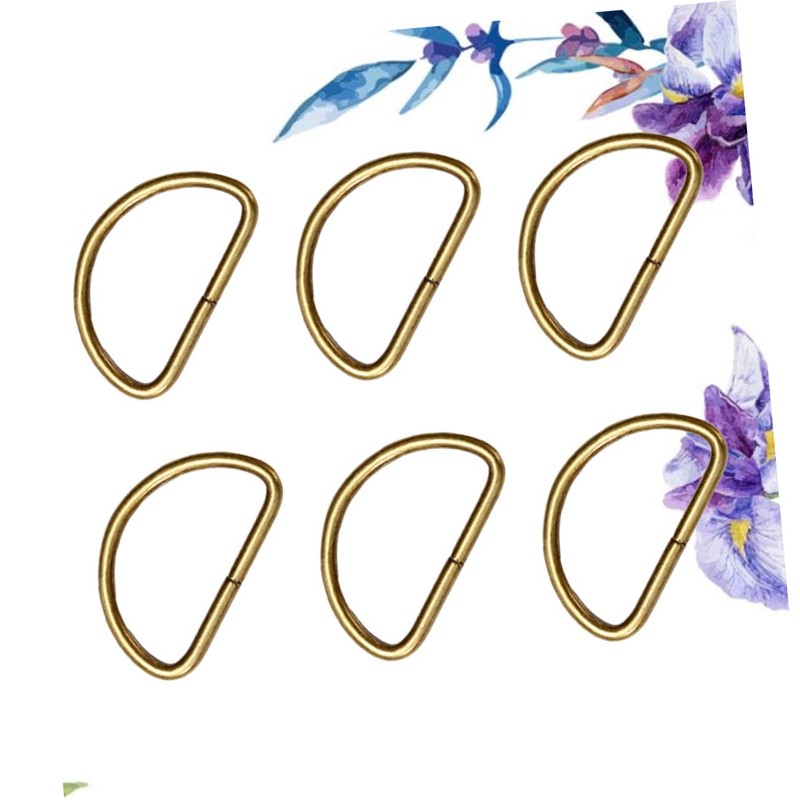 DOITOOL 100pcs d Buckle d Metal Shoulder Strap Accessories for