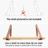 Brute Strength - Leather Shelf Brackets - Taupe - Pack