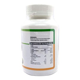 Curcumina Plus Margarita Naturalmente - Cúrcuma Orgánica 800mg con Pimienta Negra | 90 Cápsulas de Alta Absorción | Suplemento para Soporte Articular,