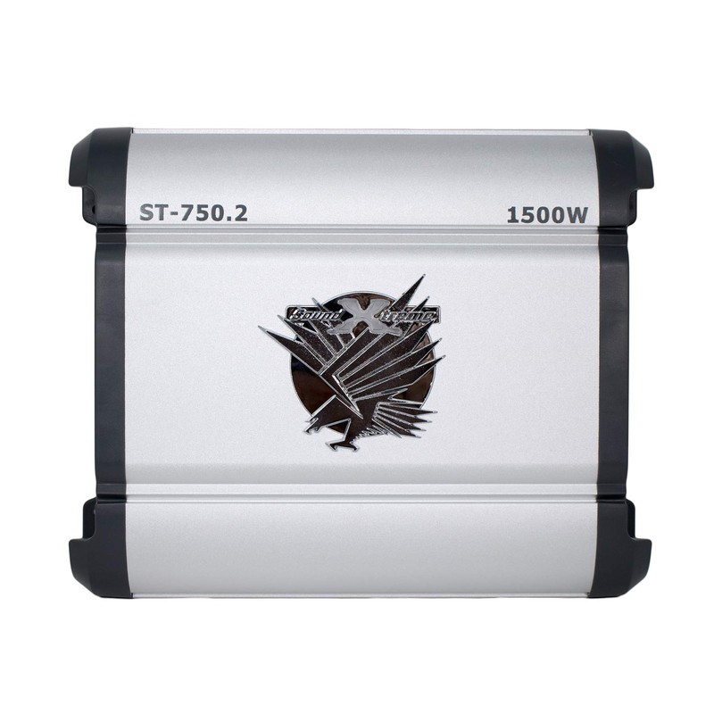SoundXtreme ST-750.2 Two Channel Amplifier 2 Ohm Stable 1500W w/
