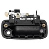 TRQ Metal Reinforced Front Left Exterior Door Handle Black Black,