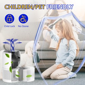 Core 300 Replacement Filter for Levoit Air Purifier Core 300-rf Core 300s, 3-in-1 Pre, H13 True HEPA, Activated Carbon Filtration System, Pack of 2