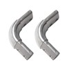 90 Degree Aluminum Corner for Dump Truck Tarp Systems with