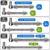Insaga J Bolt Gate Hinge, 304 Stainless Steel Farm Gate