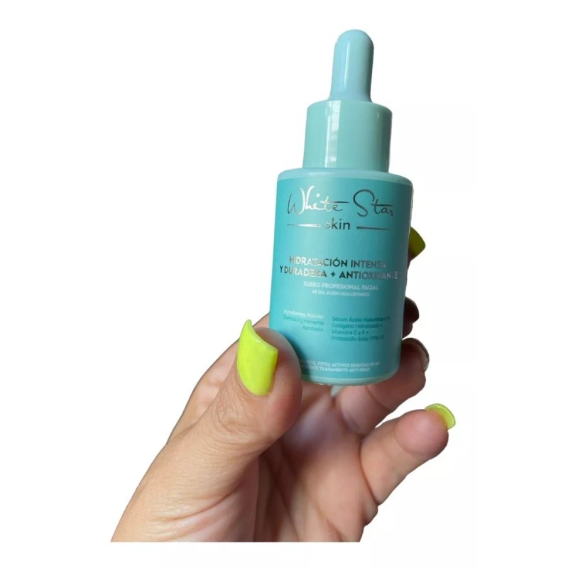 White Star Luxe Ácido Hialurónico Vitamina C Y E, Fps*15,
