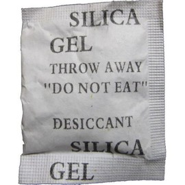 453 PPLS Desiccant, 0.2 oz (5 g) Non-woven Fabric Package, Dehumidifier, Silica Gel, 2.2 lbs (1 kg), High Gas Barrier Aluminum Bag