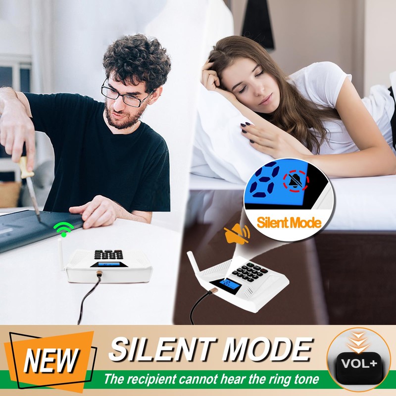 SANZUCO Intercoms Wireless for Home Upgraded, Hands Free Intercom 5300ft,