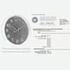 Roymnie Wall Clock 14 Inch Silent Green Wall Clocks Battery