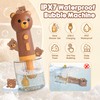Electric Dog Shampoo Dispenser, IPX7 Waterproof, 400ml Bear Design