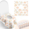 30 Pack Toilet Seat Covers Disposable, Individually Wrapped for Travel,