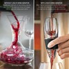 ﻿Joejis Wine Aerator with Drip Stand - Instant Wine Filter