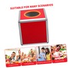 TEHAUX Raffle Box Prayer Box Red 25cm for Pranks Office