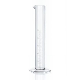 North Mountain Supply Extra Clear Plastic Graduated Cylinders 250cc - Made in Italy